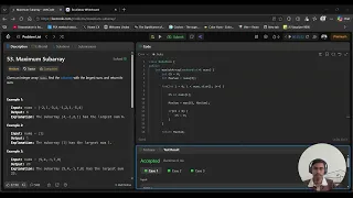 LeetCode 53 - Maximum Subarray Kadane s Algorithm Easy C Solution