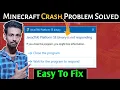 How to Fix Java TM Platform SE Binary is Not Responding Error in Minecraft TLauncher