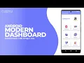 Modern Dashboard Design in Android Studio using CardView XML Material UI Design