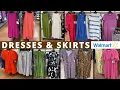 ALL OF THE WOMEN S DRESSES SKIRTS AT WALMART WALMART WOMEN S CLOTHES WALMART SHOP WITH ME