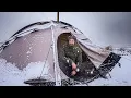 Download Lagu CAMPING in a BLIZZARD - Two Nights SNOW STORM Camping - HOT TENT