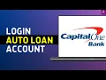 How to Login Capital One Auto Loan Account Capital One Auto Loan Login Sign In 2024