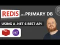 Redis as a Primary DB using a NET 6 API