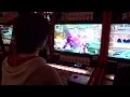 Daigo Umehara Playing Street Fighter USF4 (May 2014), Taito Station arcade