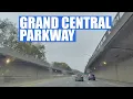 Grand Central Parkway drive West from Jamaica to LIE