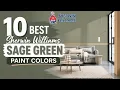 10 Best Sherwin Williams Sage Green Paint Colors Interior Design Inspiration