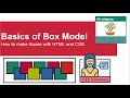 Basics of CSS Box Model Front-End Lesson 9