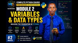 Python for Beginners Variables Data Types Explained Complete Python Course 2026