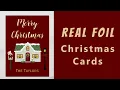 Zazzle Foil Christmas Cards Review