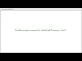 Enable support request for Individual Company How