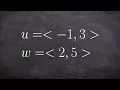 Learn how to subtract two vectors graphically