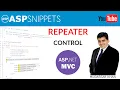 Using Repeater control functionality in ASP Net C