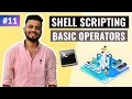 Basic Operators in Shell Scripting Lecture Unix Shell Scripting Tutorial