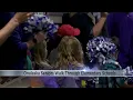 Onalaska seniors walk through elementary schools in their caps and gowns