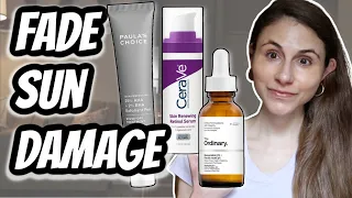 7 ways to FADE SUN DAMAGE on the face & body| Dr Dray