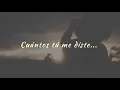 Carla Morrison - Déjenme Llorar (letra)