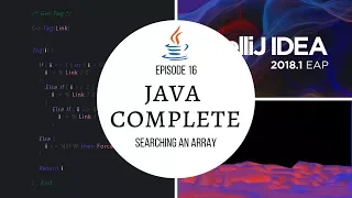 Java Complete Tutorial Ep 16 - Searching an Array