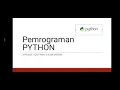 String dan List Pada Python