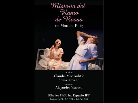 MIsterio del ramo de rosas. Trailer de la puesta de DE CARENCIA VIRTU