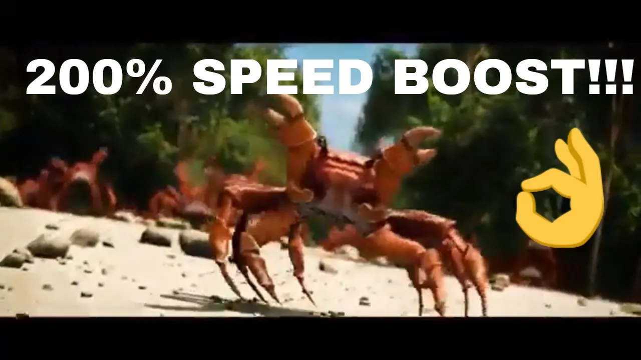 Crab Rave 200% SPEED !!!