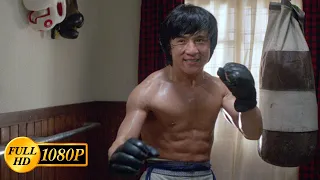 Jackie Chan And Yuen Biao Do Morning Gymnastics And Sparring Wheels On Meals 1984 