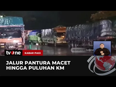 Perbaikan Jalan, Jalur Pantura Macet hingga Puluhan Kilometer