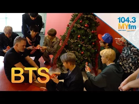 Download MP3 BTS Open Christmas Gifts From Valentine In The Morning