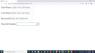 Lesson 16 Creating HTML Forms part one