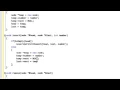 C Tutorial Linked Lists adding removing displaying