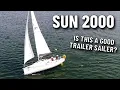 Download Lagu JEANNEAU SUN 2000 TRAILER SAILER | Boat Review + Test Sail