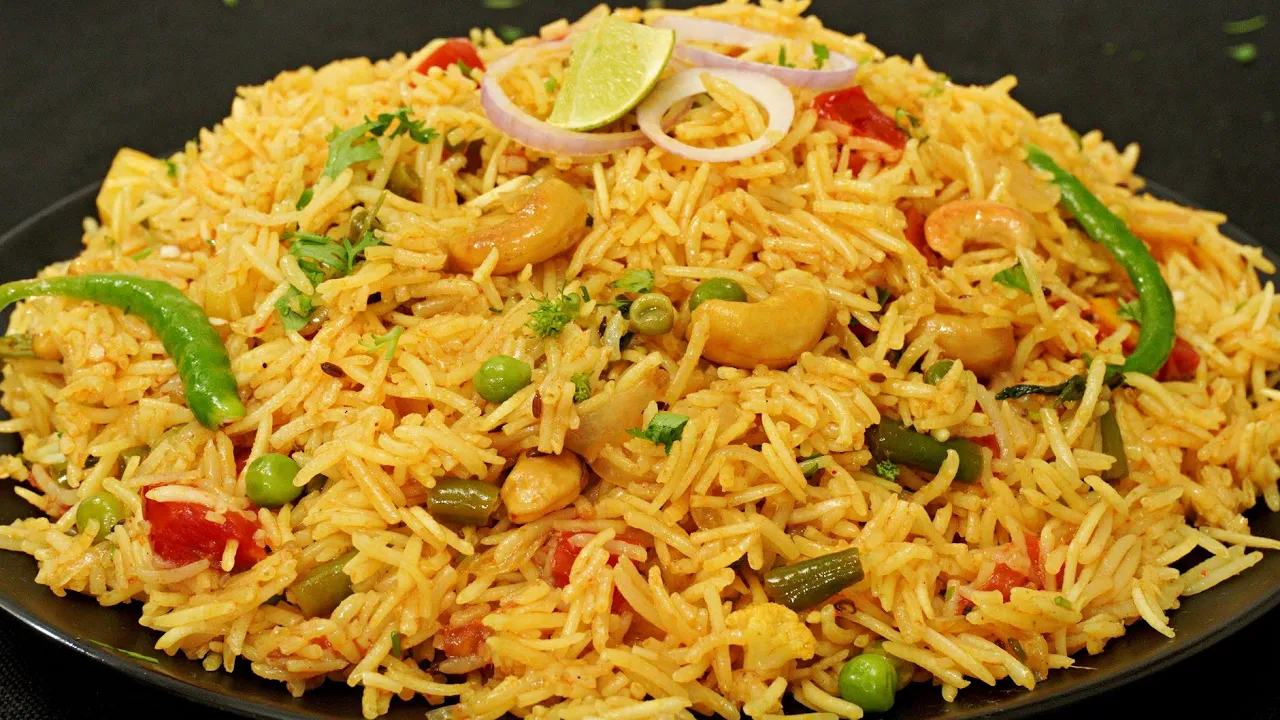 Even Beginner Can Make Perfect Vegetable Pulao With This Recipe - Easy Rice Recipe