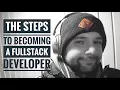 The steps to becoming a fullstack developer