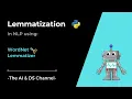 Lemmatization in NLP NLP 4
