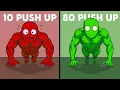 How To Do 80 Push ups in 1 Set