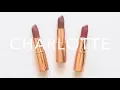 Charlotte Tilbury Supermodel Lipsticks Swatches and Shade Comparisons