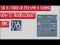 HOW TO TROUBLESHOOT PLC SIEMENS S7 - ON TIA PORTAL
