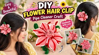 DIY Pipe Cleaner Crafts How to Make Easy Flower from Chenille Stems Pipe Cleaner Flowers Ideas