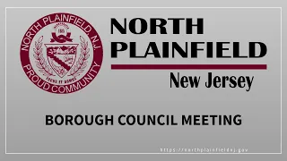 North Plainfield Council Regular Meeting 2026