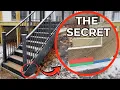 Everyone will be Building Exterior Steps Like This Now The Never Rot Method that adds 30 Years