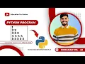 Python pattern program using python in Hindi triangle program in python pattern 32