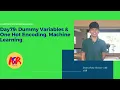 Day 79 Dummy Variables and One Hot Encoding Machine Learning Linear Regression
