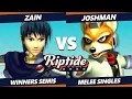 Download Lagu Riptide 2025 TOP 8 - Zain (Marth) Vs. Joshman (Fox) Smash Melee - SSBM