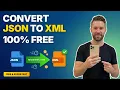 Free JSON to XML Converter Online Quick Tutorial
