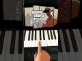 Download Lagu GTA San Andreas Theme Music piano tutorial #shorts