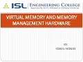 COA VIRTUAL MEMORY AND MEMORY MANAGEMENT HARDWARE
