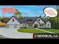 Living In Monroe GA Gated Ranch Estate Home Tour Single-Level Home Atlanta New Homes