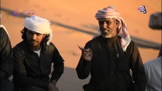 قبائل المهرة تلقي قصيدة ترحيب بفريق عمل على خطى العرب باللغة المهرية 