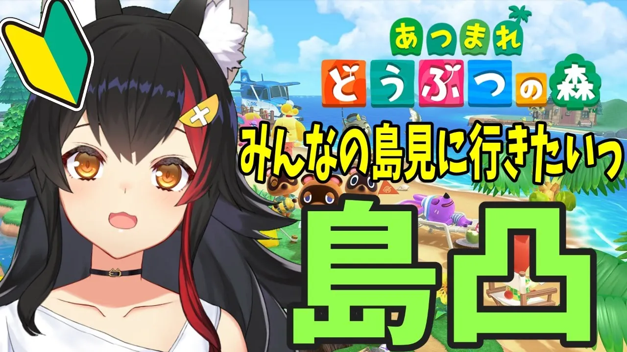 【島凸】島凸初心者です！みんなの島あそびに行きたいっ【大神ミオ】