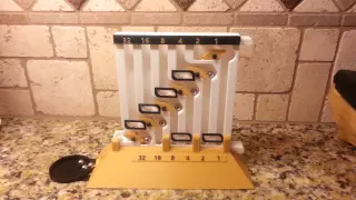 3D Printed Binary Adding Machine