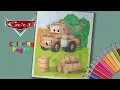 Disney Cars Coloring Pages Coloring Mater Cars Coloring book for kids